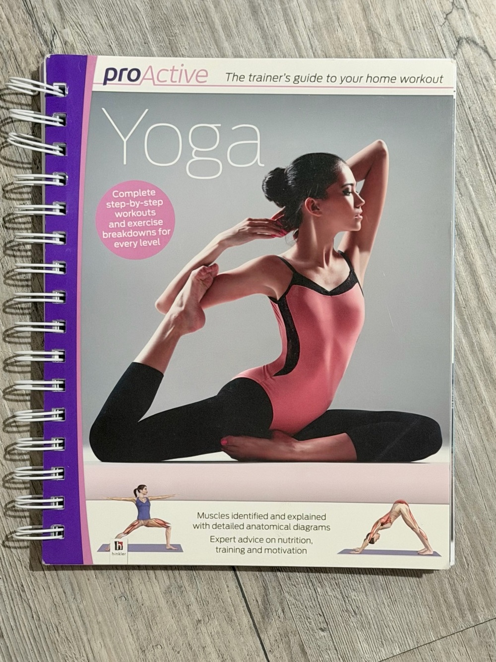 Proactiv Yoga Guide — Pink & Black Cover
